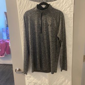 Grey/Black Under Armour Quarter Zip